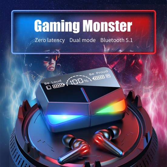 M28 GAMING TWS PREMIUM 9D SOUND WATERPROOF EARBUDS